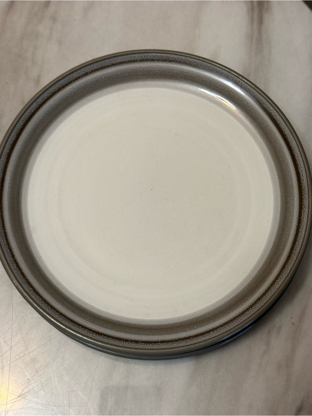 Noritake Sierra Twilight stoneware dinner plate crafted in Japan 8” vintage